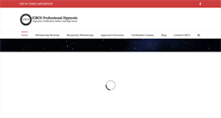 Desktop Screenshot of hypnotherapyboard.com